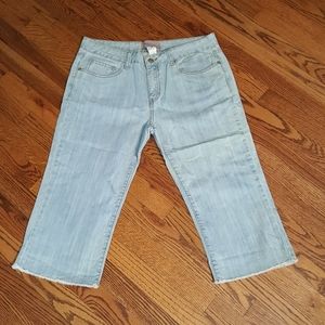 Max Azria "Tex" Capri Jeans